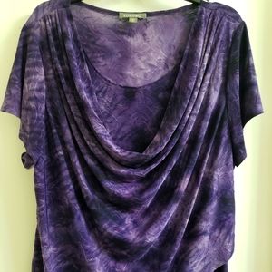 Plus Size Purple Blouse
